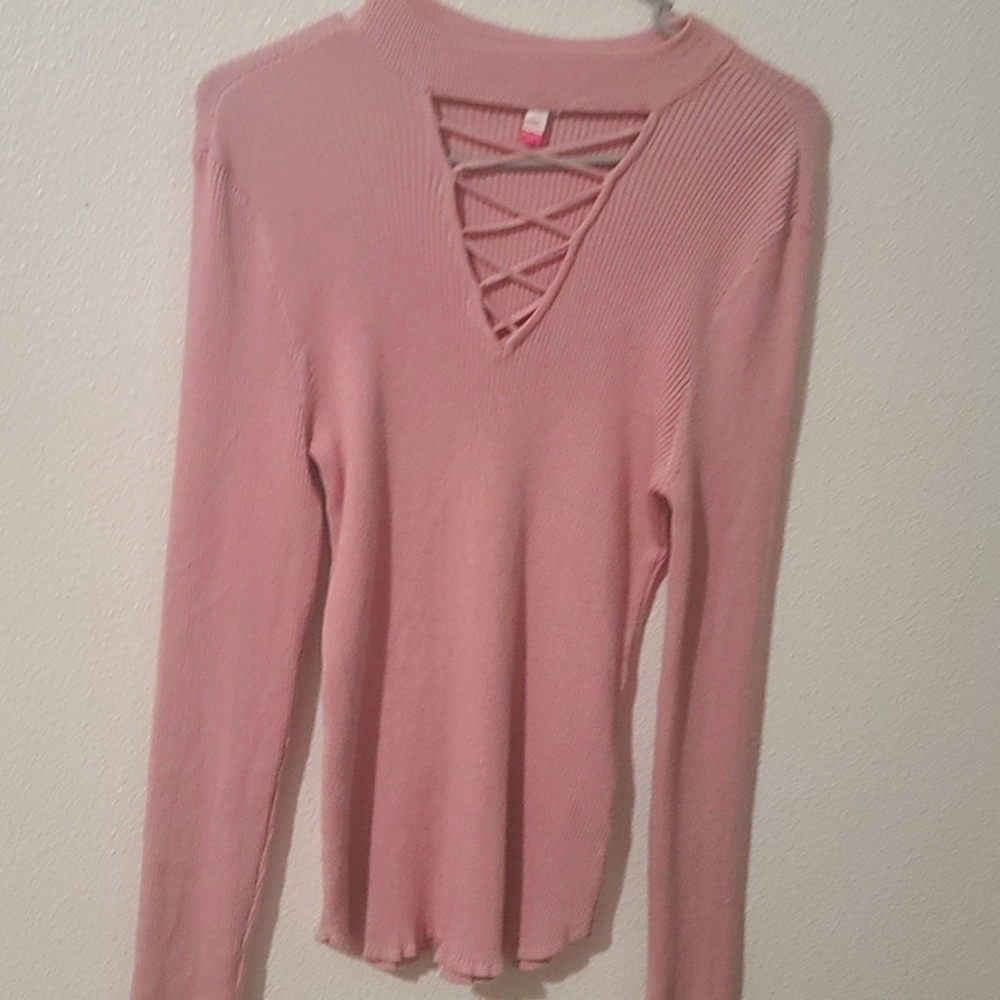Long sleeve pink